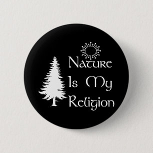 Natural Religion 2 Inch Round Button