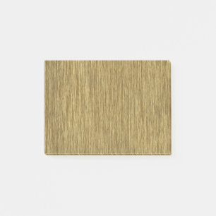 Natural Rustic Grainy Wood Background Post-it Notes