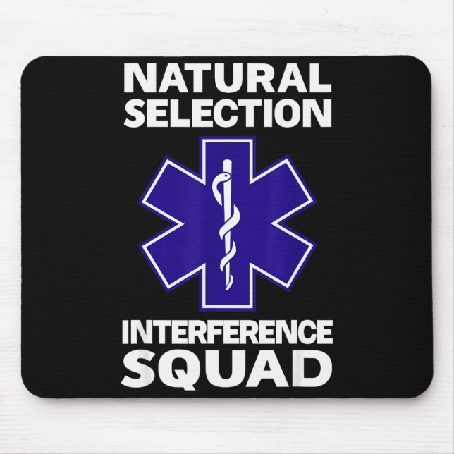 Natural Selection Interference Squad Paramedic Fun Mouse Pad (Front)