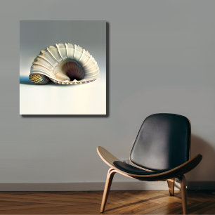 Natural Shell Wall Hanging Canvas Print
