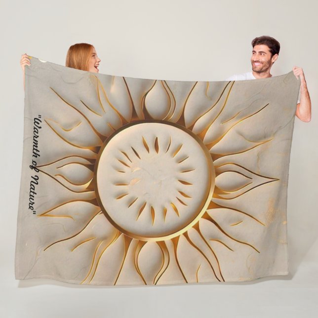 "Natural Splendor" Fleece Blanket (In Situ)