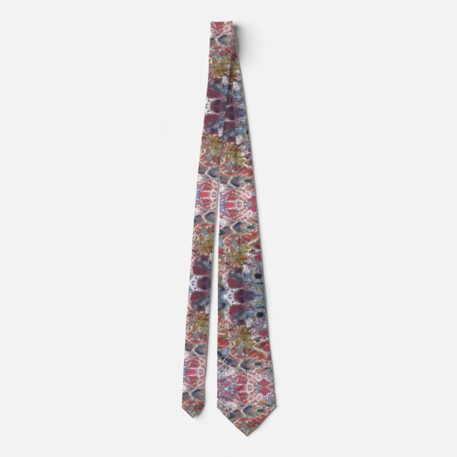 Natural Stone, Authentic Colors and Design Tie (Back)