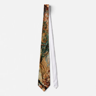 Natural Stone/Earth Tones Tie
