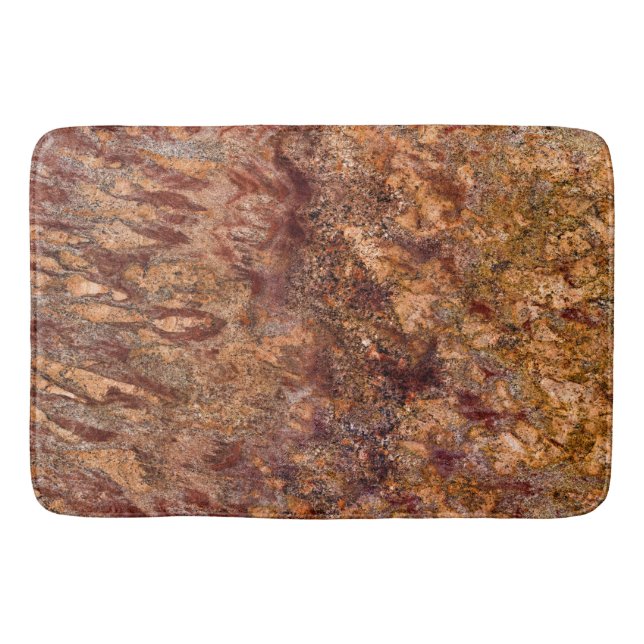 Natural Stone Pattern Bath Mat (Front)