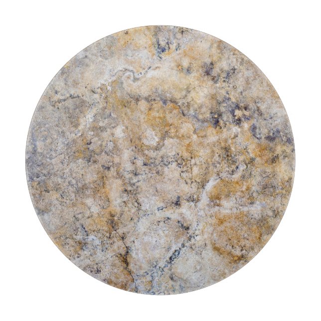 Natural Stone Pattern Glass Cutting Board (Front)