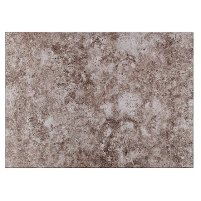 Natural Stone Pattern Glass Cutting Board (Front)