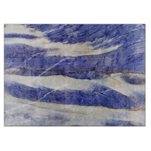 Natural Stone Pattern Glass Cutting Board