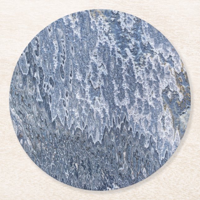 Natural Stone Pattern Paper Coasters (Front)
