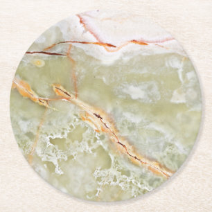 Natural Stone Pattern Paper Coasters