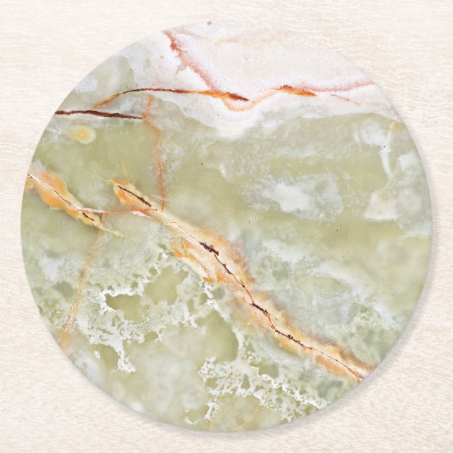 Natural Stone Pattern Paper Coasters (Front)