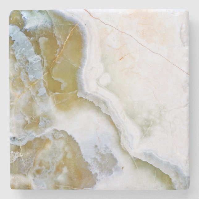 Natural Stone Pattern Stone Coaster (Front)