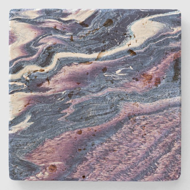 Natural Stone Pattern Stone Coaster (Front)