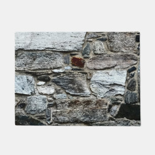 Natural Stone-patterned Grey, Taupe, Black & Brown Doormat