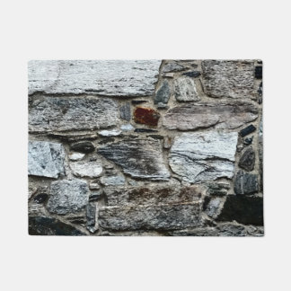 Natural Stone-patterned Grey, Taupe, Black & Brown Doormat