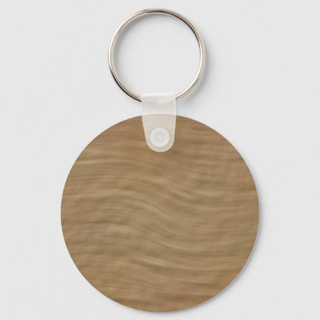 Natural Tan Sandstone Look Background Keychain (Front)