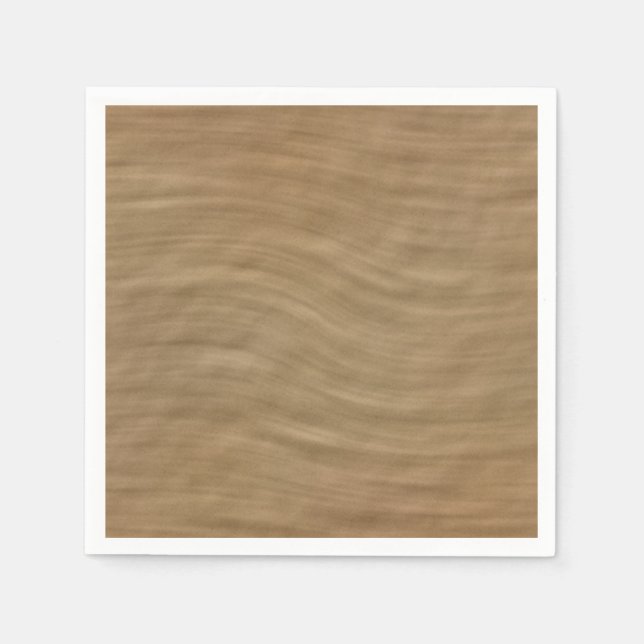 Natural Tan Sandstone Look Background Napkin (Front)