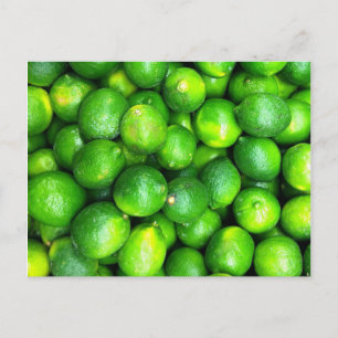 Natural Textures - Limes Postcard