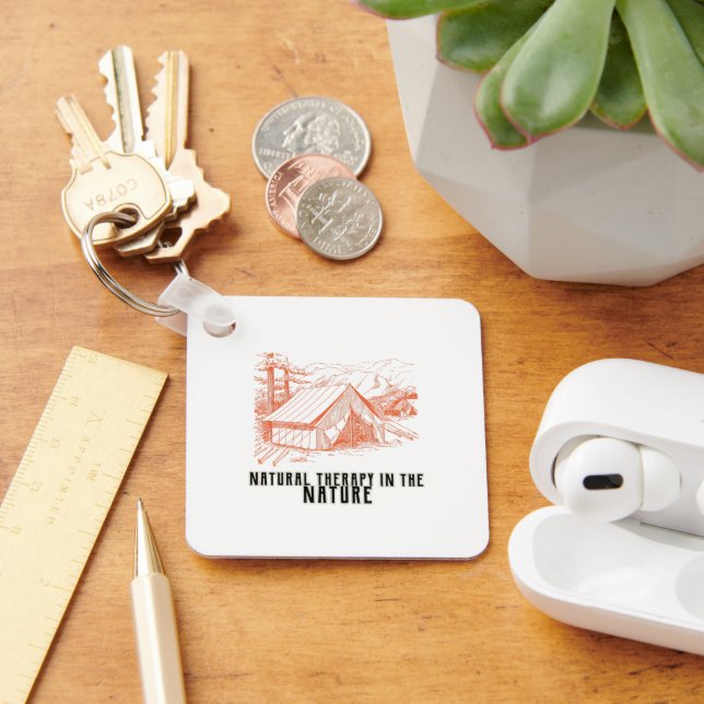 Natural Therapy in the nature  Keychain (Desk)