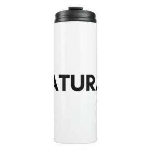 natural thermal tumbler
