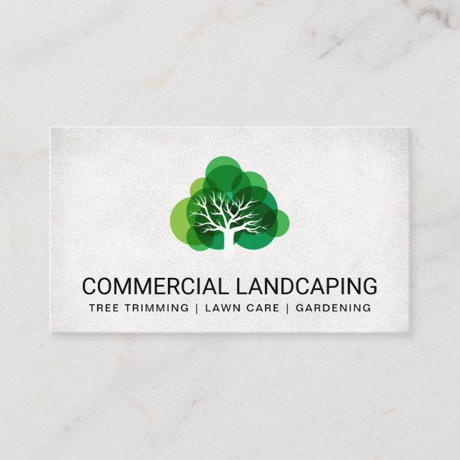 Natural | Tree | Business Card (Front)