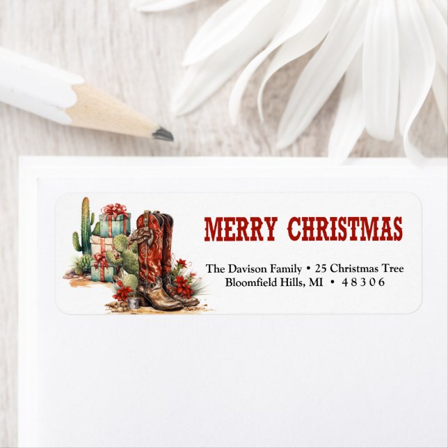 Natural wild west adventure with red boots  (Insitu)