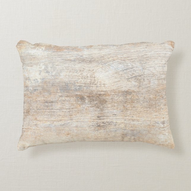 Natural wood texture background, parquet wood back accent pillow (Front)