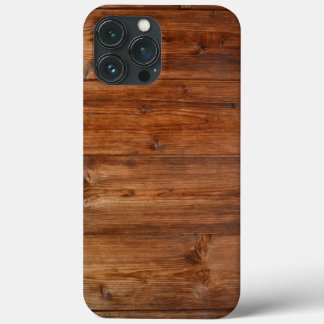 Natural Wooden Design iPhone 13 Pro Max Case