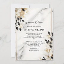 Natural Work Stacked Stone Marble Rehearsal Dinner