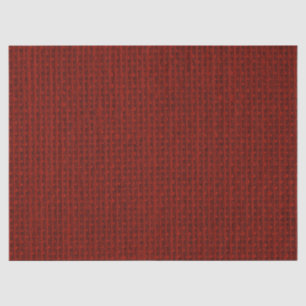 Natural Woven Dark Red Burlap Sack Cloth Tissue Paper