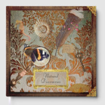 Naturalist Sketch/Photo Foil Journal - Rose Gold