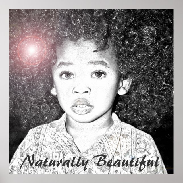 Naturally Beautiful Poster (Front)