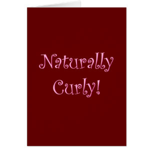 Naturally Curly Hair