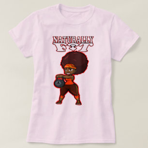 NATURALLY FIT KETTLE BELL T-Shirt
