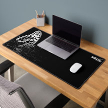 NaturCraze White Papillon de bureau Mat