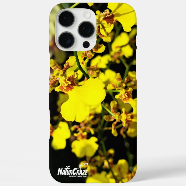 NaturCraze Yellow Orchid Flower iPhone / iPad case (Back)