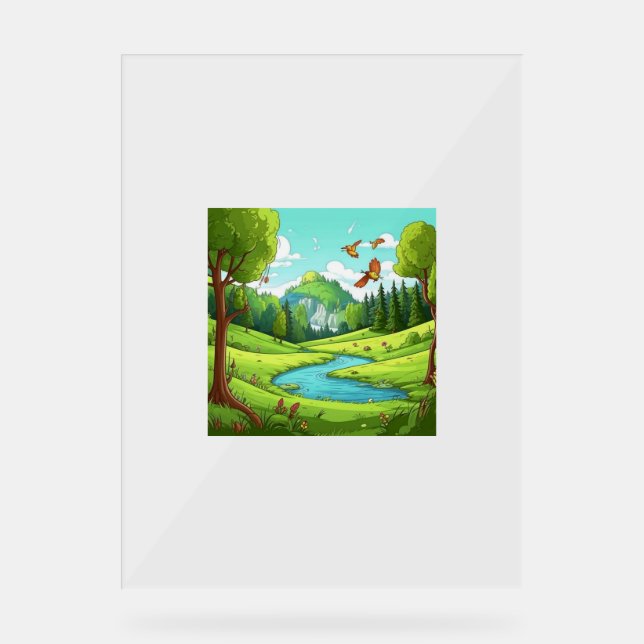 Nature 15. acrylic sign (Front)