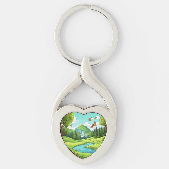 Nature 15. keychain (Front)