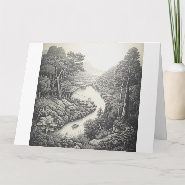 Nature 16. thank you card (Front)