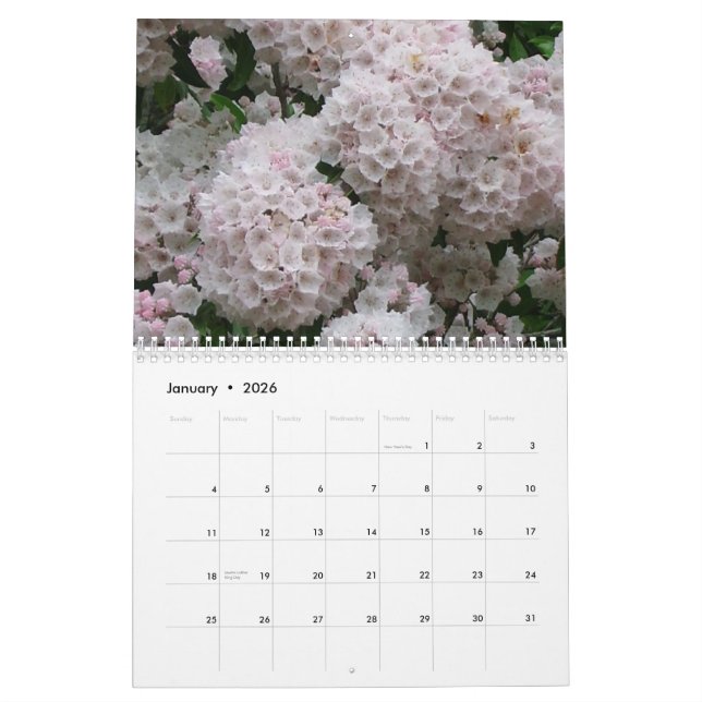 Nature 2009 calendar (Jan 2026)