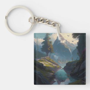 Nature 20. keychain