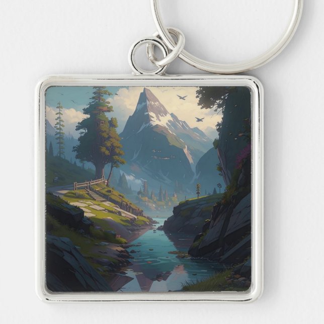 Nature 20. keychain (Front)