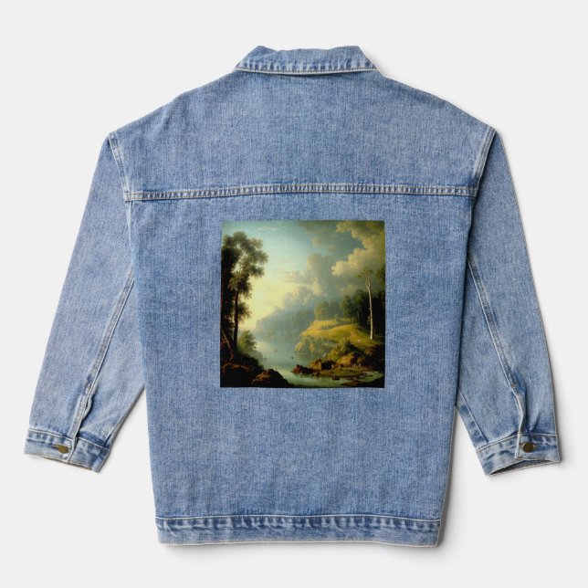 Nature 2. denim jacket (Back)