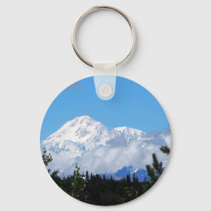 Nature Alaska Denali Scenery Photo Keychain