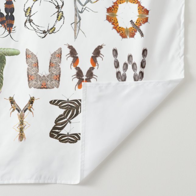 Nature Alphabet Tapestry | Woodland Alphabet (Detail)