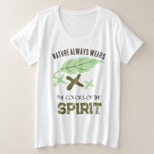 "Nature Always Wears" Leaf