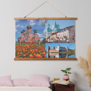Nature Architecture Grodno Mir Belarus Hanging Tapestry