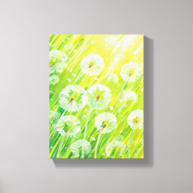 Nature background canvas print (Front)