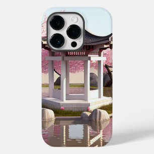 Nature Beauty Sakura Cherry Blossom Garden View Case-Mate iPhone 14 Pro Case