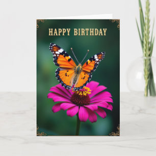 Nature Bloom Birthday Card