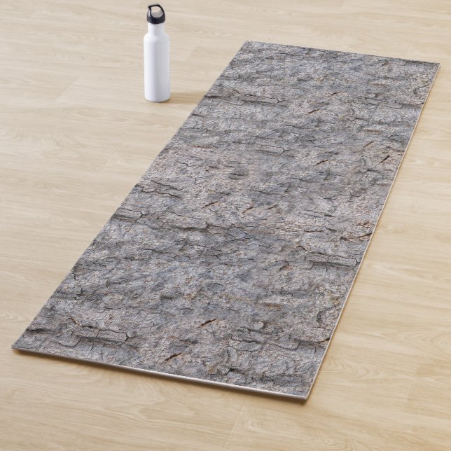 Nature Botanical Tree Bark Photo Yoga Mat (In Situ)